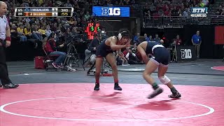 Big Ten Rewind: 2014 Wrestling - 125 LBs - Penn State's Nico Megaludis vs. Illinois Jesse Delgado