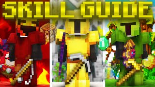 THE COMPLETE SKILL LEVELLING GUIDE! | Hypixel Skyblock