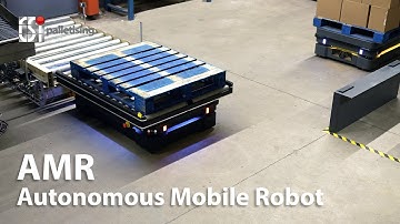 CSi palletising ll Teaser Autonomous Mobile Robot ll Own Route, safety detection system