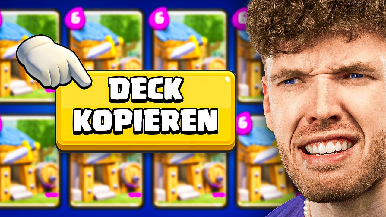 😱🤯JEDES GEGNER-DECK KOPIEREN vs. BESTE SPIELER... | Clash Royale Deutsch