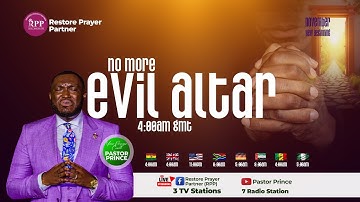 🔴 LIVE | RESTORE PRAYER PARTNER -  NO MORE EVIL ALTARS - 28TH NOV. 2025