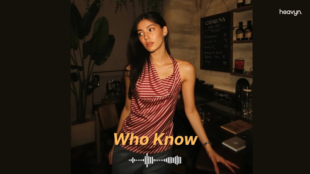 heavyn – Who Know (Official Audio) | chill pop · r&b