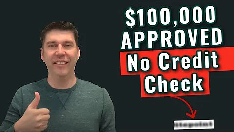 How to get $100,000 in Business Credit with Bad Personal Credit and No Credit Check