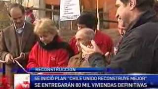25 de mayo-24 hora -MINVU y Un Techo para Chile entregan en Pelluhue la primera vivienda definitiva
