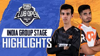 [Highlights] PMCO India Group Stage | Spring Split | PUBG MOBILE CLUB OPEN 2020
