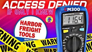 CEN-TECH (Harbor Freight) CM300 CHEAP-O Multimeter Review &amp; Teardown! + Store Walk-Thru!