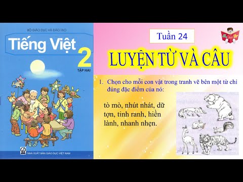 Luyện từ và câu 2 - Tuần 24