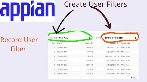 8. Appian Record User Filters | Expression Mode | Guided Configuration | Appian Tutorial
