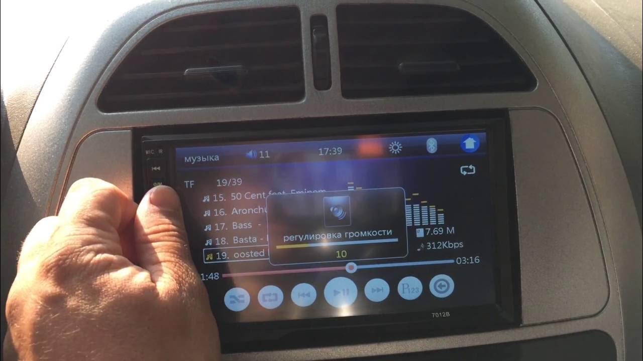 Штатная магнитола Cherry Tiggo t11 - купить в Красноярске, цена 1 000 руб., дата