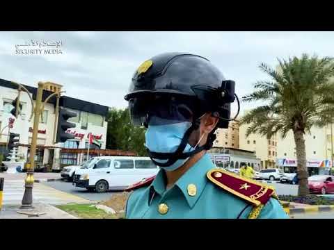 Así controla la policía de Emiratos Árabes Unidos la propagación del #Coronavirus