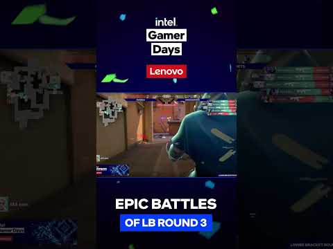 Epic Highlights from Lower Bracket Round 3 - Intel Gamer Days and Lenovo
