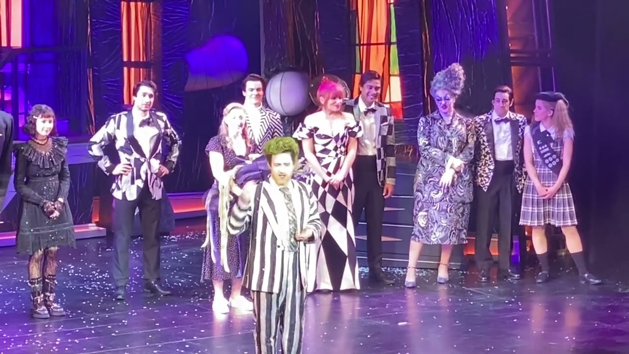 Beetlejuice Musical Melbourne Final Show 