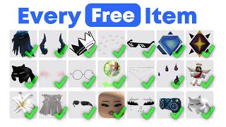 How To Get EVERY Free Roblox Item, Instantly