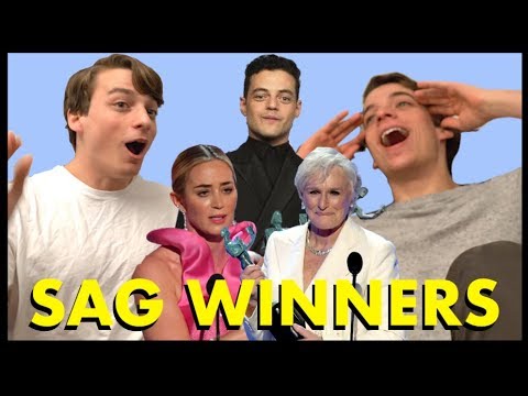 2019 SAG WINNERS | Reactions
