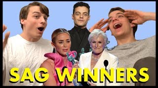 2019 SAG WINNERS | Reactions