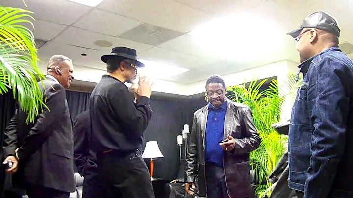 Darrell Luster Backstage @ The Raleigh Blues Festi...