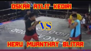 PENCAK DOR 'Oskar Atlit Kediri Vs Heru Muanthay Blitar#pagarnusa #pagarnusadunia #pencakdor