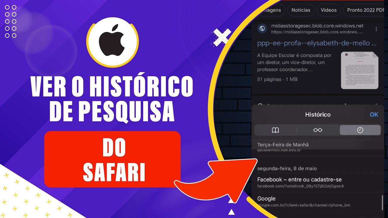 como ver historico no safari iphone