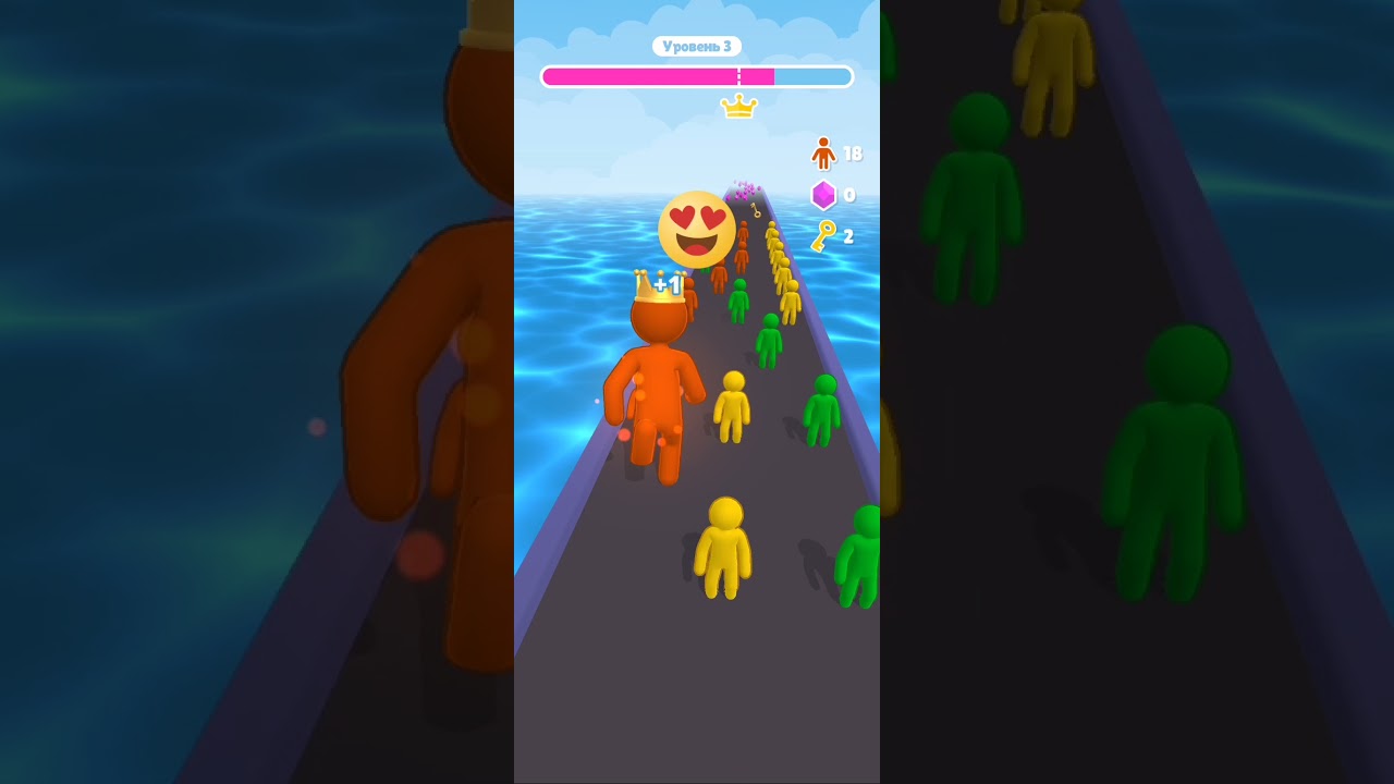 Giant Rush Level 3 Gameplay (iOS & Android) Walkthrough