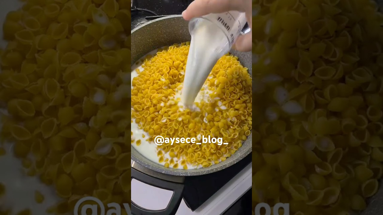 Sütlü makarna   #pasta #makarnatarifi #makarnatarifleri #pratikyemekler #dinner #food #makarna