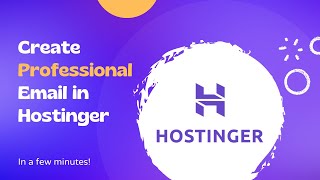 How To Create Professional Email In Hostinger | Tricky4you