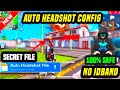 Free Fire Auto Headshot Config File🎯🌠 Macro Aimbot   No Recoil Regedit ‼️ Antiban VIP Script 👽