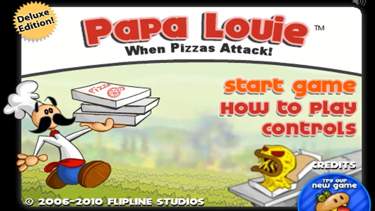 AS PIZZAS DOMINARAM O MUNDO - (Papa Louie: When Pizzas Attack!) 