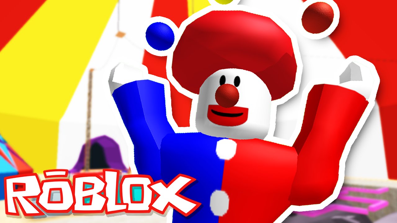 Roblox Adventures The Circus Obby The Clown Is Evil Youtube - evil clown roblox