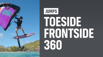 JUMPS – Toeside frontside 360 – Duotone Wing Academy