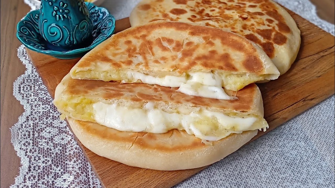 Гьозлеме с много плънка