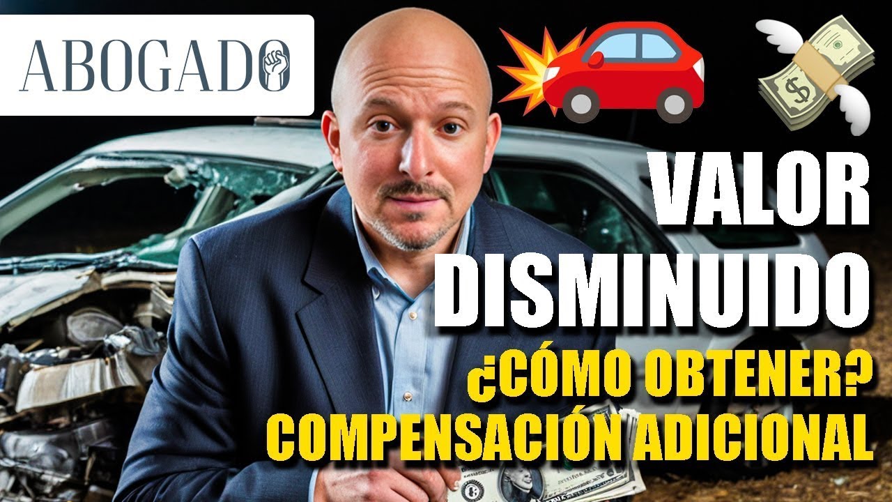 ¿Cómo el Accidente Disminuye el Valor de tu Auto? #Abogado 🚗
