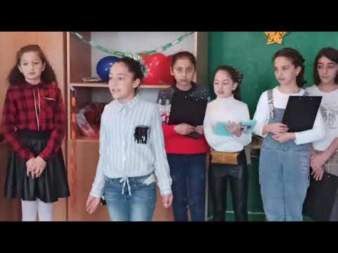 მეხუთე საჯარო სკოლა მეხუთე ა კლასი. საახალწლო ღონისძიება