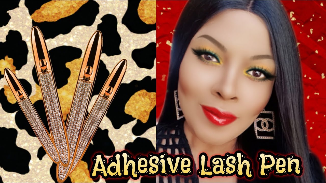 ADHESIVE LASH GLUE PEN For Perfect Lashes | Goodbye To Cloggy Glue Tubes | 