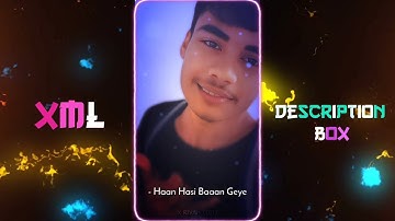 NEW HINDI SAD SONG XML 😚💔 ALIGHT MOTION NEW TREND XML ✨😊X RIYAN EDITZ ⚡🥵#crazy_editor_bd