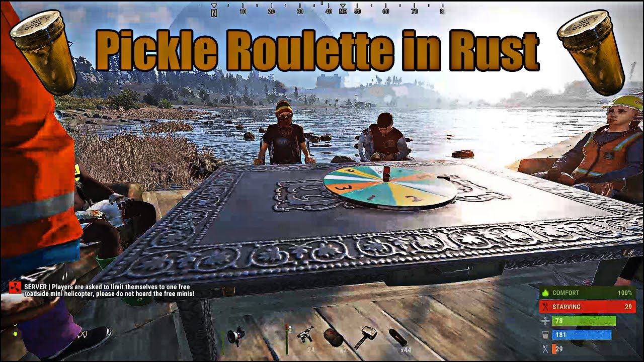 Funny Pickle Roulette in Rust (I CHEATED) - YouTube
