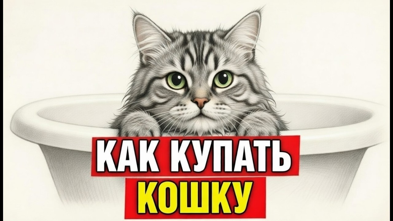 ПОЖАЛУЙСТА, Прекрати ВОТ ТАК Мыть Свою КОШКУ! Я расскажу тебе как ИДЕАЛЬНО помыть Питомца.