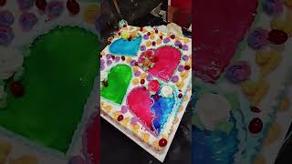 4 kg vanilla cake design#how to special cake designs#how to anniversary cake design