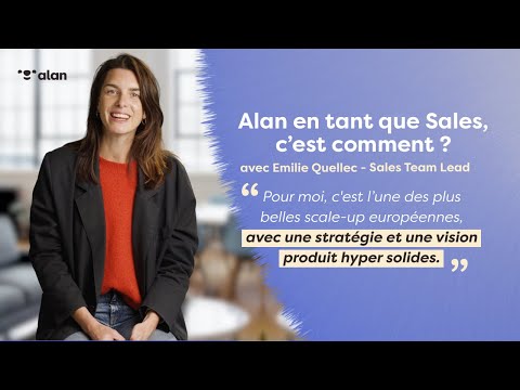 Sales @ Alan, EP1/3, avec Emilie Quellec, Sales Team Lead