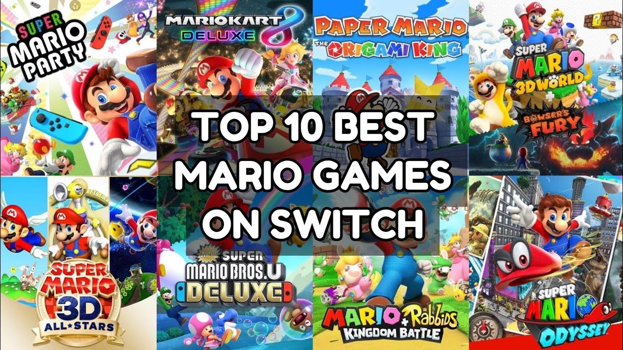 The best Mario games on Switch