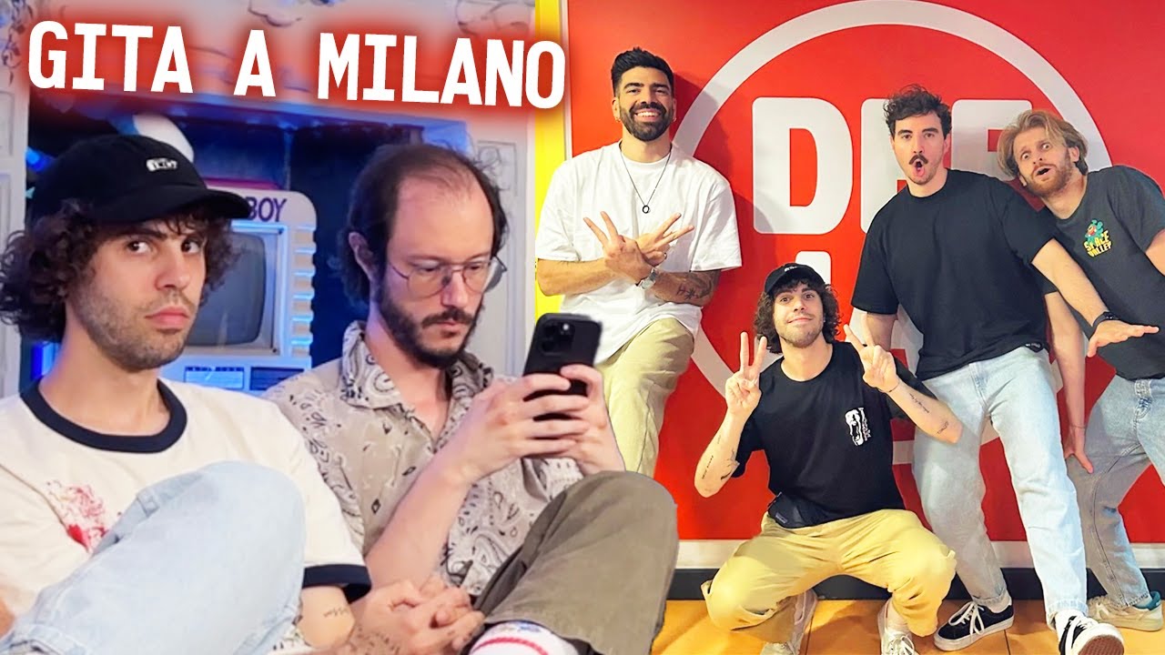 Gita a Milano con amici