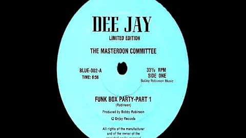 The Masterdon Committee - 1982 - Funk Box Party, P...