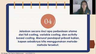 perbedaan metode full costing,variabel costing, dan activity based costing