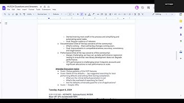 Community Discussion - M. Scot Breitenfeld, The HDF Group