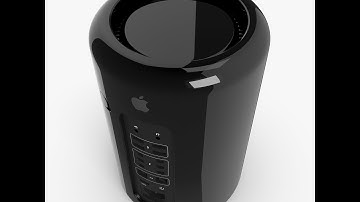 3D Model New Mac Pro 2013 at 3DExport.com