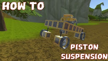 [DEPRECATED] How To: Piston / Suspension [Evercraft Mechanic: Online Sandbox from Scrap]