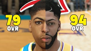Scoring With Anthony Davis In Every NBA 2K!