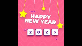 VIDEO UCAPAN TAHUN BARU 2023 | VIDEO HAPPY NEW YEAR 2023 | VIDEO SELAMAT TAHUN BARU 2023 PINK