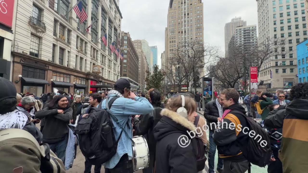 LIVE: Protest in NYC Against the War in Iran