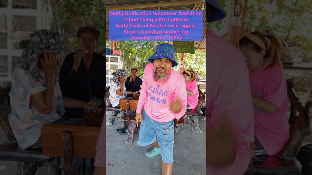 VWP_KJ_0037 World Unification Volunteer Activities at United World Monument + etc. (Sun 7 Dec 2025)