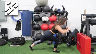 Vele Lean into Janda Lunge
